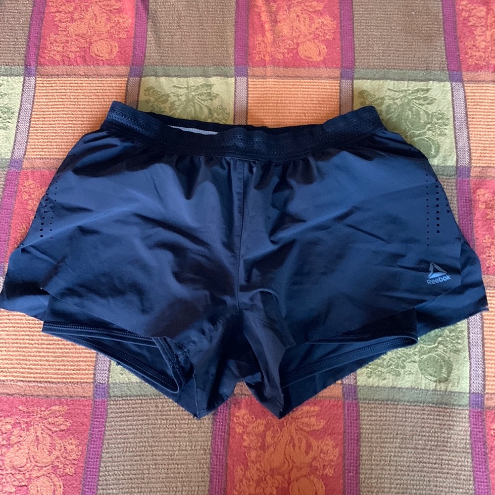Reebok Workout Shorts w/ Compression Shorts